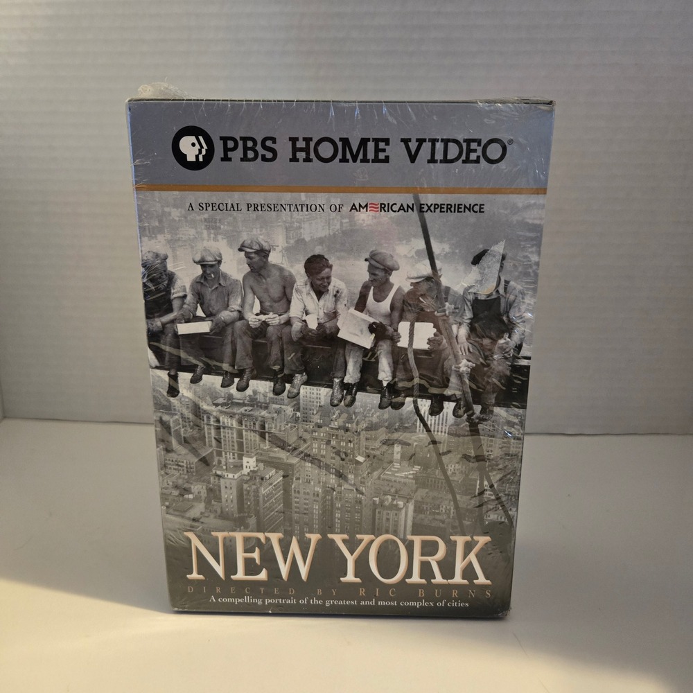 NEW YORK PBS Documentary Ric Burns 8 DVD Set New Factory Sealed